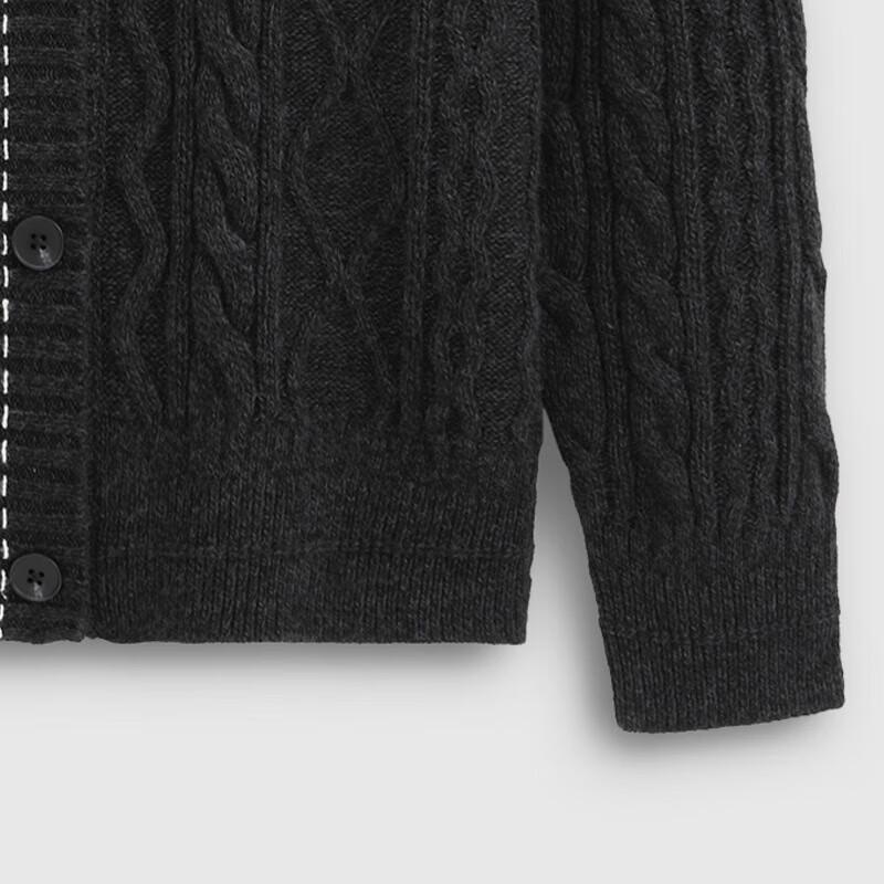 GAP Women's Love Heart Cable Knit Cardigan