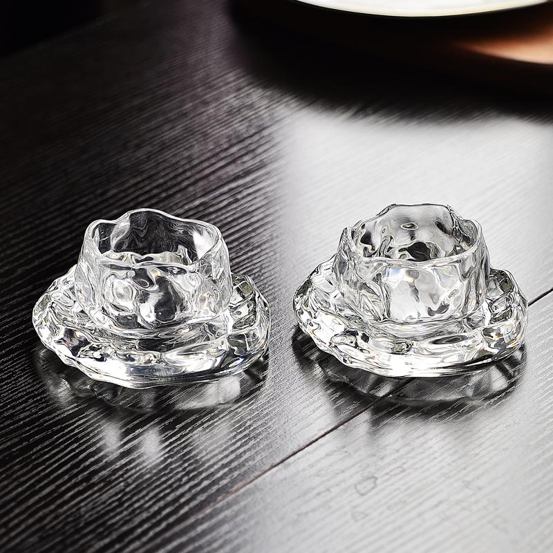 Japanese Sle Glass Tea Cup Set Small Gongfu Tea Cups Personal Dedied Sake Cups Home Use Tea Ceremony Owner Cup