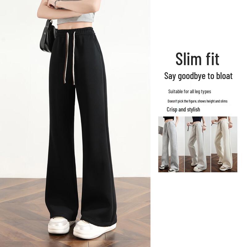 Baleno Women's High-Waist Flared Casual Sport Pants