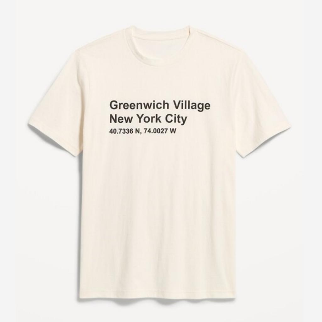 Y2k Einfaches Landschafts-Grafik-T-Shirt High-End Luxus Unisex-Stil Sowohl für Unisex als auch für Unisex