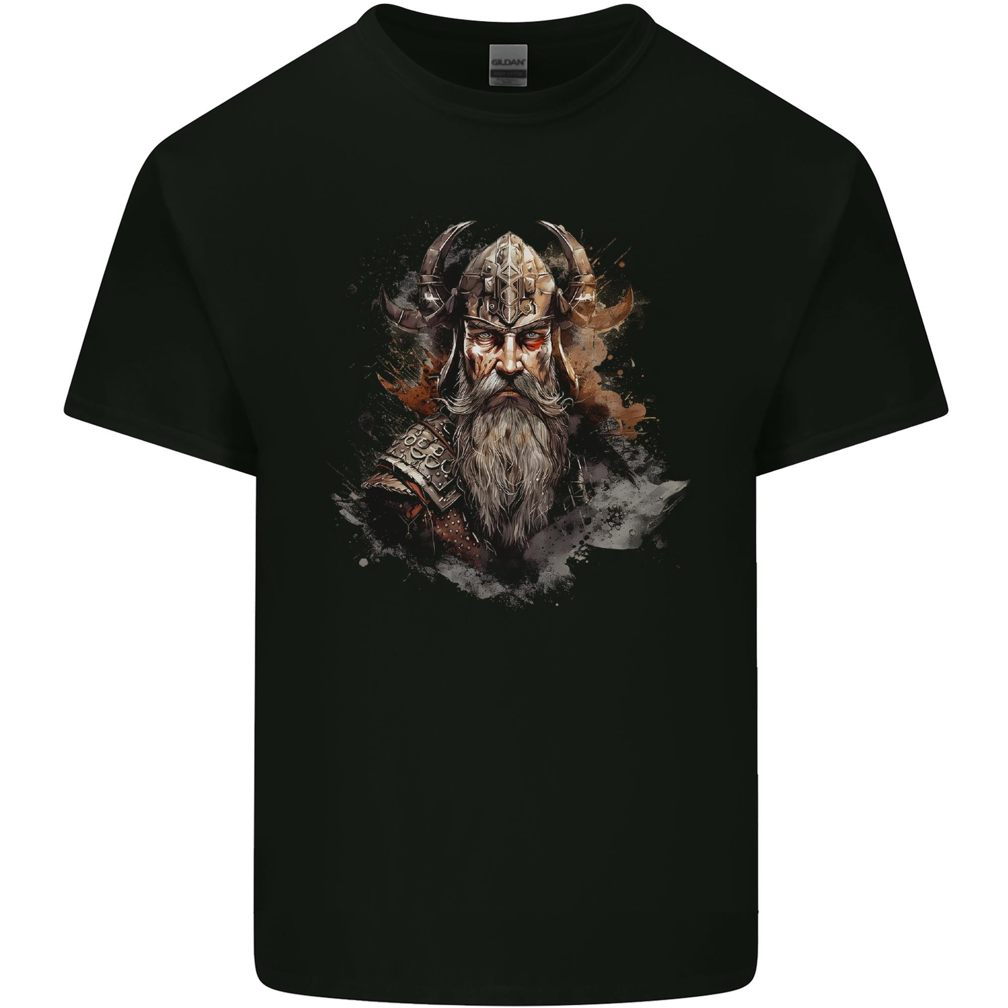 A Realistic Viking Warrior Unisexs Light Cotton TShirt S