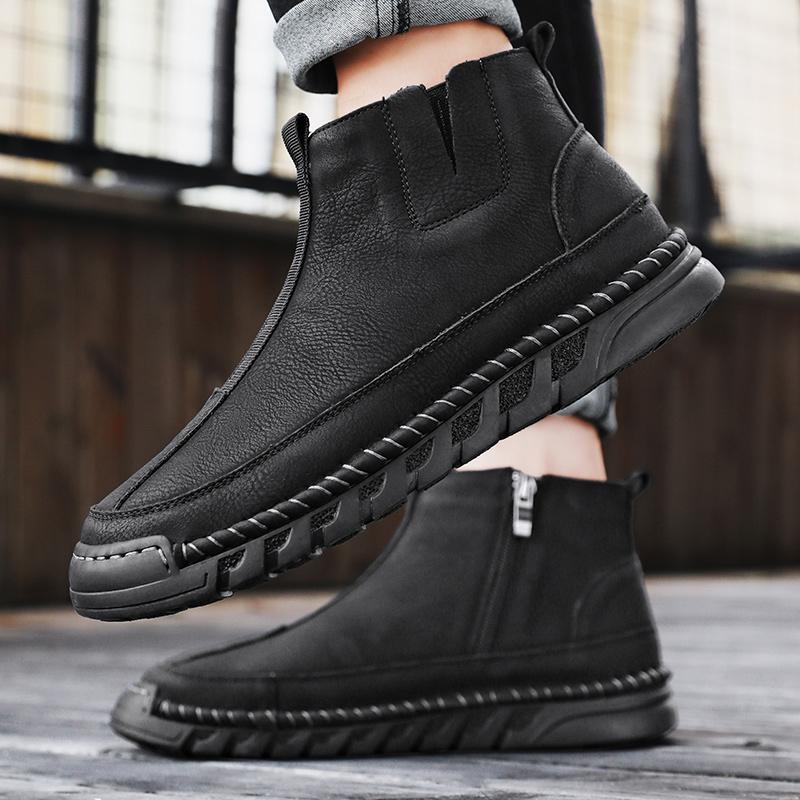 Pánské společenské boty Osobnostní trend Paty Kožené Svatební boty Pánské ploché kožené Oxfords Společenské boty