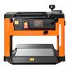 Thickness Planer, 330 mm Width Worktable, Woodworking Power Benchtop Planer, Spiral-Style Cutterhead with 24 Inserts, 2000W 23500 RPM Powerful Motor,