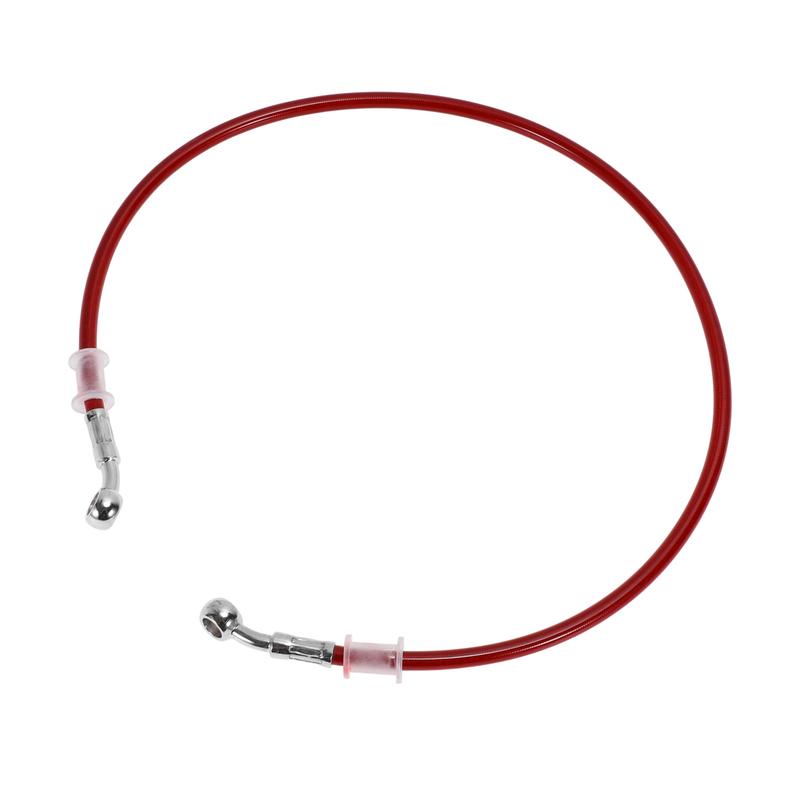 Motoforti 80cm Motorcycle Brake Clutch Oil Hose Line Red