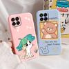 For Samsung Galaxy M33 M53 5G Case Cute Fashion Heart Flowers Soft Silicone Bumper Cover For Samsung M13 M15 M55 M35 Fundas TPU