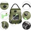 Solar Shower Bag, 20L Solar Shower Portable Camping Solar Shower, 45 ¡ã C Outdoor Shower Bag with Switchable Solar Heated Shower Head