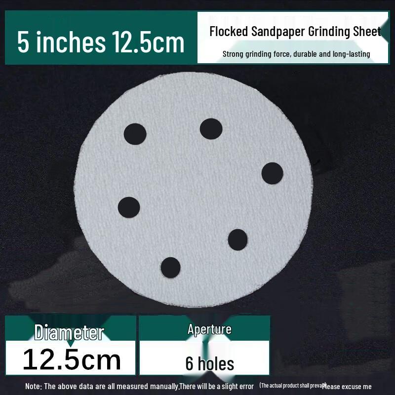 Golden Sun EK85A Flocked Self-Adhesive Sanding Discs
