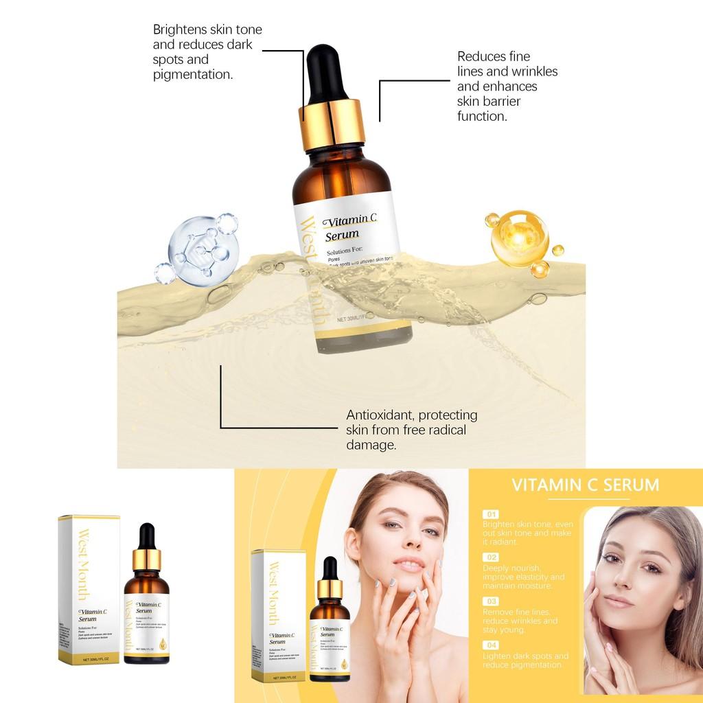 C Serum Vitamin Enhancing Radiance And Softness For Moisturized 30ml Skin