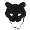 Schneeleopard Halbmaske Tier Cosplay Maske Halloween Kostümzubehör Für Männer Frauen Cosplay Halloween Feier