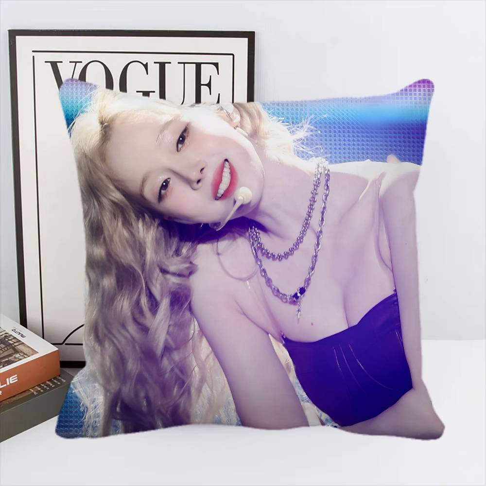 Winter Kpop Pillow Case Square Pillow Bedroom Sofa Leisure Comfort Cushion Car Living Room Home Decoration