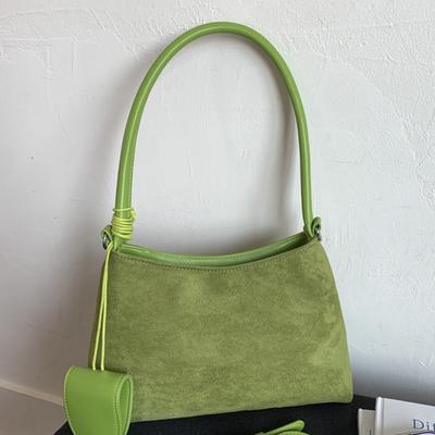 New Summer High-value Fashionable Armpit Bag Maillard Handbag Commuter Shoulder Messenger Bag