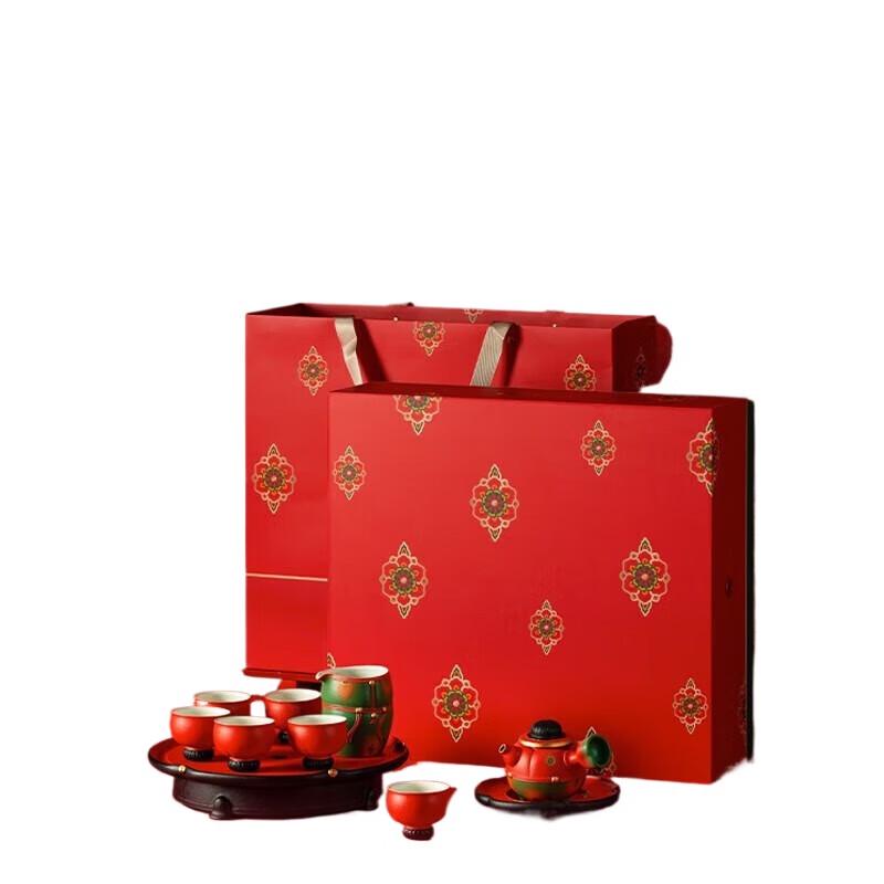 Edenus Tang Palace Night Banquet Ceramic Kung Fu Tea Set