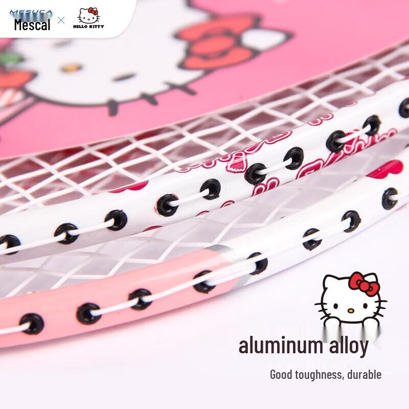 Par de Raquetas de Bádminton Hello Kitty Mesuca