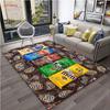 M&M Sweet Cartoon Kawaii Cute Carpet for Living Room Bedroom decor Yoga Area Rug Kitchen Unslip Floor Mat Alfombra Birthday gift