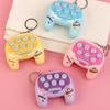 Cartoon Handheld Game Keychain with Whack-a-Mole LED Light Mini Electronic Toy Pendant for Bags Backpacks Fun Grab Machine Prize Gift for Kids Teens