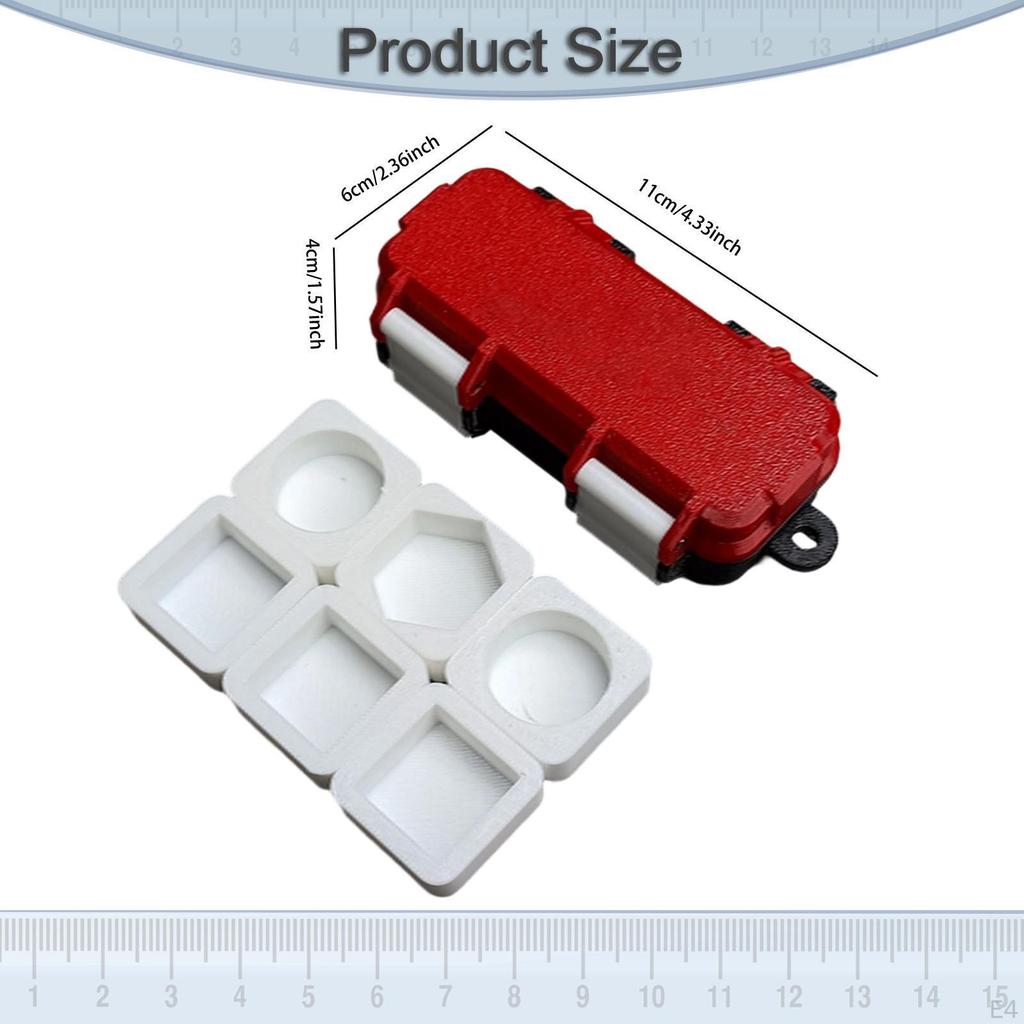 Pool Chalk Holder Billiard Case Practical Portable Compact Multifunctional Storage Box