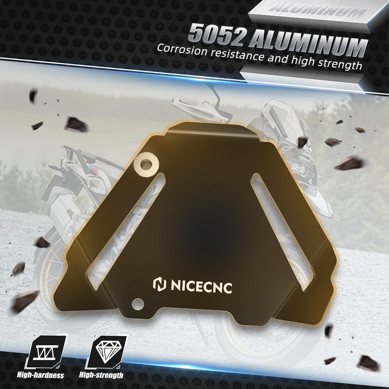 For BMW R1250GS R1200GS GSA Exhaust Flap Control Starter Protector Guard R1250GS/Adventure 2019-2024 R1200 GS ADV 2014-2018