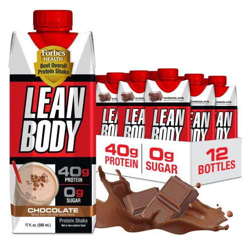 Lean Buddy RTD Chocolate Ice Cream Flavor 17 Oz (12 Cans)