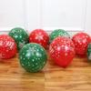 Decorazioni Palloncini di Natale con Paillettes Fiocco di Neve per Eventi