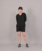SAINTCREW Cotton Elastic Waist Shorts Cbs-387 Black