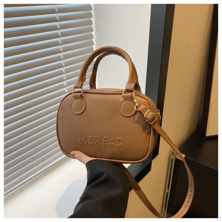 Chic Pu Small Handheld Square Bag For Women Casual Everyday Use With Zipper