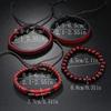 4Pcs/Set  Vintage Men'S Leather Bracelet Cupid'S Arrow Wooden Beaded Leather Hand Woven Retro  Bracelets For Men