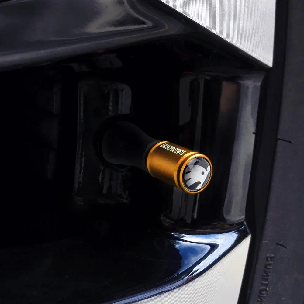 Car Sticker 2025 Hot Wheel Tire Valve Caps for Skoda Kodiaq Octavia A4 A7 A8 A5 Yeti Rapid Spaceback Fabia 2 Superb 3 Karoq Kodi