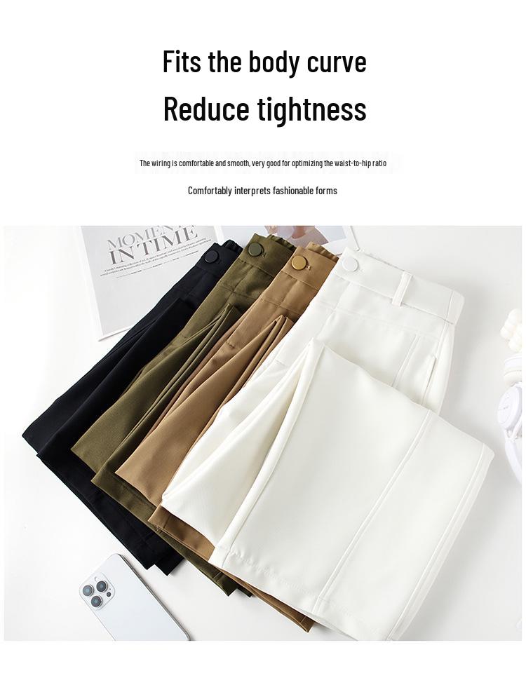 Women's High-Waisted Wide-Leg Pants - Spring/Summer Fashion 2026