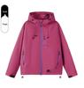 Men's Waterproof Windproof Hooded Jacket for Spring/Autumn Outdoor Travel and Climbing.