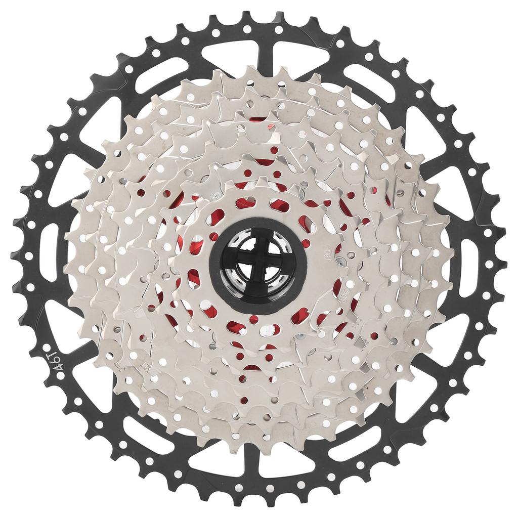 VG Sports 9 biegów 11‑46T Split Structure Mountain Bike Cassette Koło zamachowe z lekkiego stopu