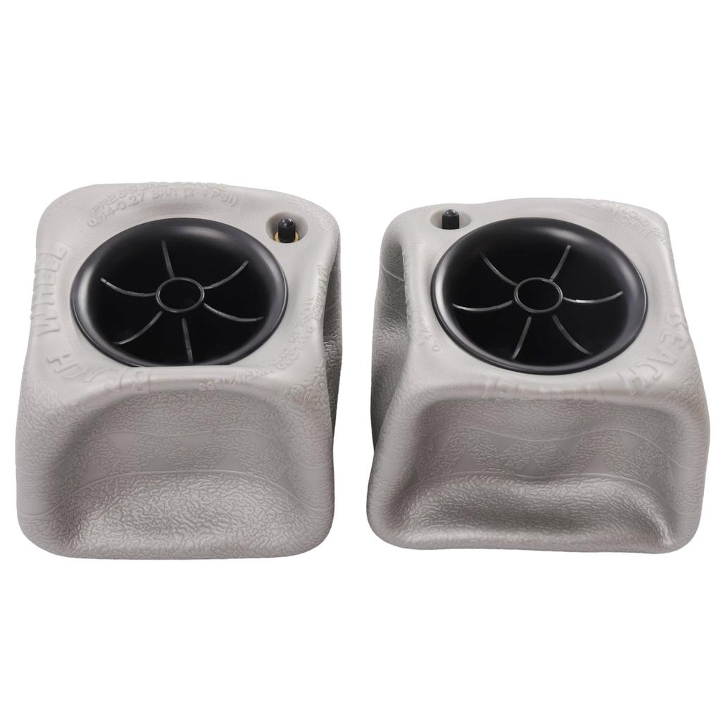 10" Beach Cart Balloon Wheels Axle Hole 20mm Replacement Sand Tires 2 Pack HOT
