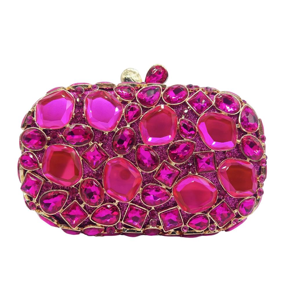 Γυναικεία Τσάντα Φάκελος με Στρας - Κομψή Βραδινή Χειρός για Πάρτι και Συμπόσια