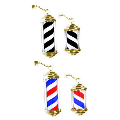 Barber Pole Light Hair Salon Open Sign,Waterproof,Classic,Wall Lamp,Barber Shop