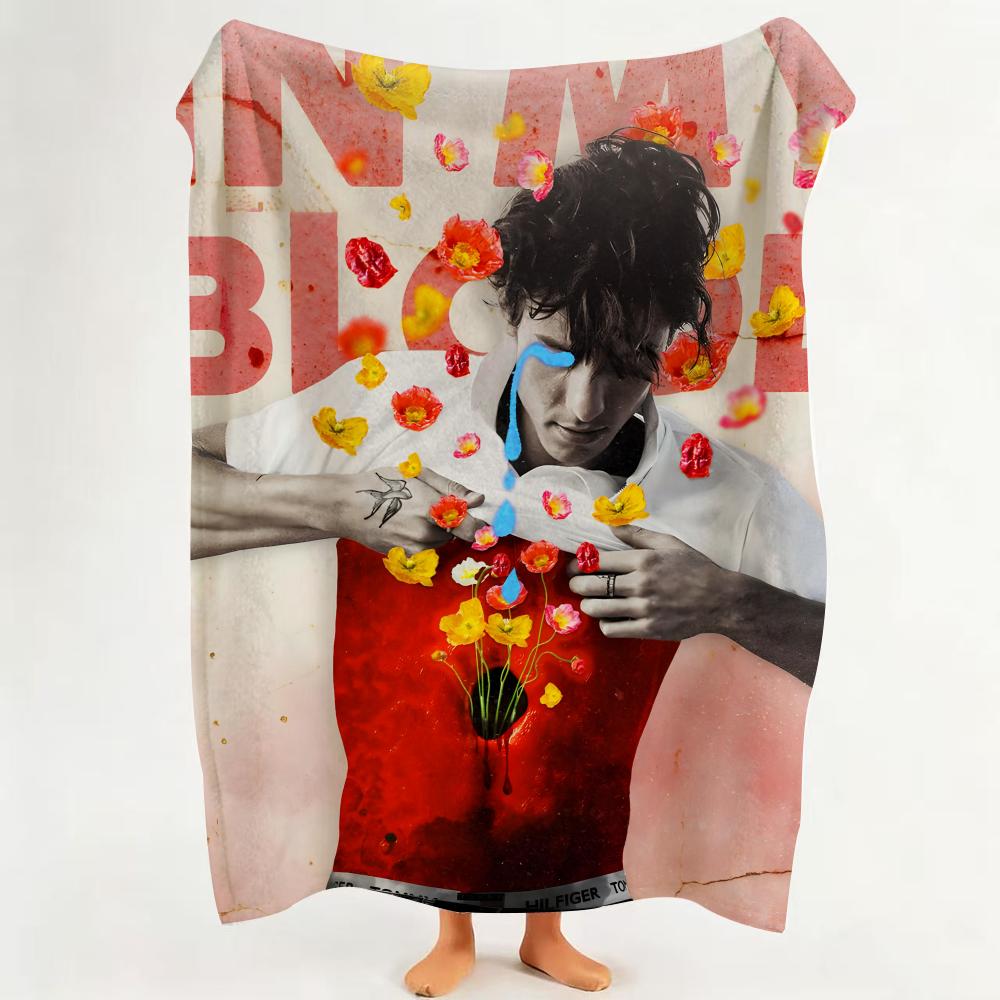 

Singer S ShawnM Mendes Throw Flannel Throw Blanket Suitable for Sofa Living Room Bedroom 75cmx90cm