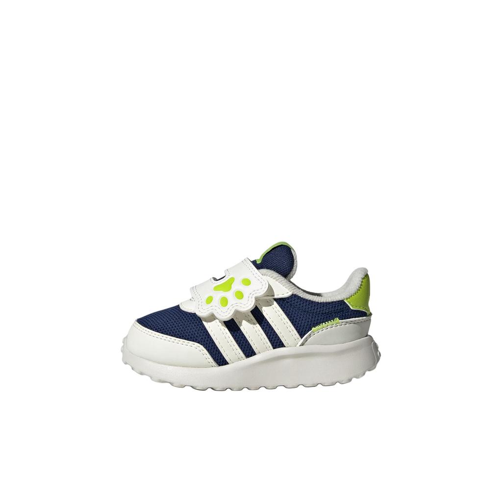 Adidas Run 70S Ac I Fashionable Comfortable Low-Top Walking Shoes Baby Shoes Deep-Blue JQ4508