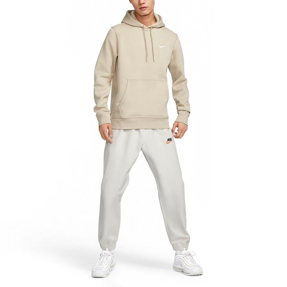 Nike Solid Color Casual Sports Hoodie Men hoodies Yellow 623453-206