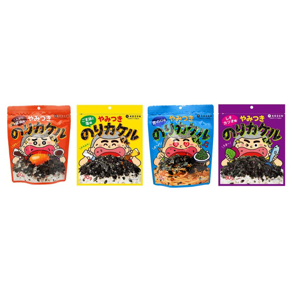Japan Kozen Nori Kakeru-kun Seaweed Rice Topping Series