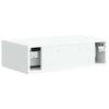 Wall Mounted Side Table White 59 x 34.5 x 17 cm