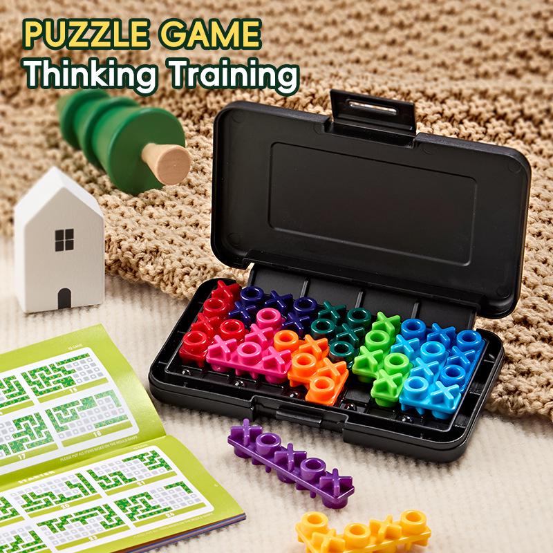 Smart Bead Pyramid Plate: Children's Logical Thinking Educational Toy