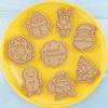 YAYAMIYA of Christmas Cookie Christmas Cookie DIY Biscuit Baking Cookie Cookie Baking Confectionery Lunch Popular Handmade Birthday Small Gifts [Set