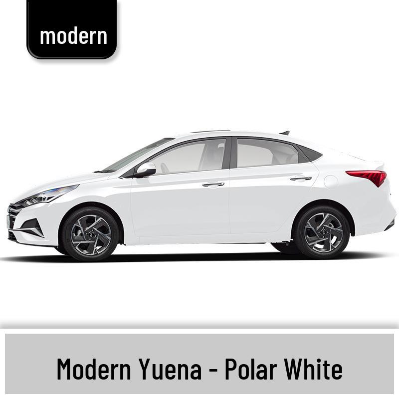 Beijing Hyundai Elantra Polar White Scratch Repair Solution