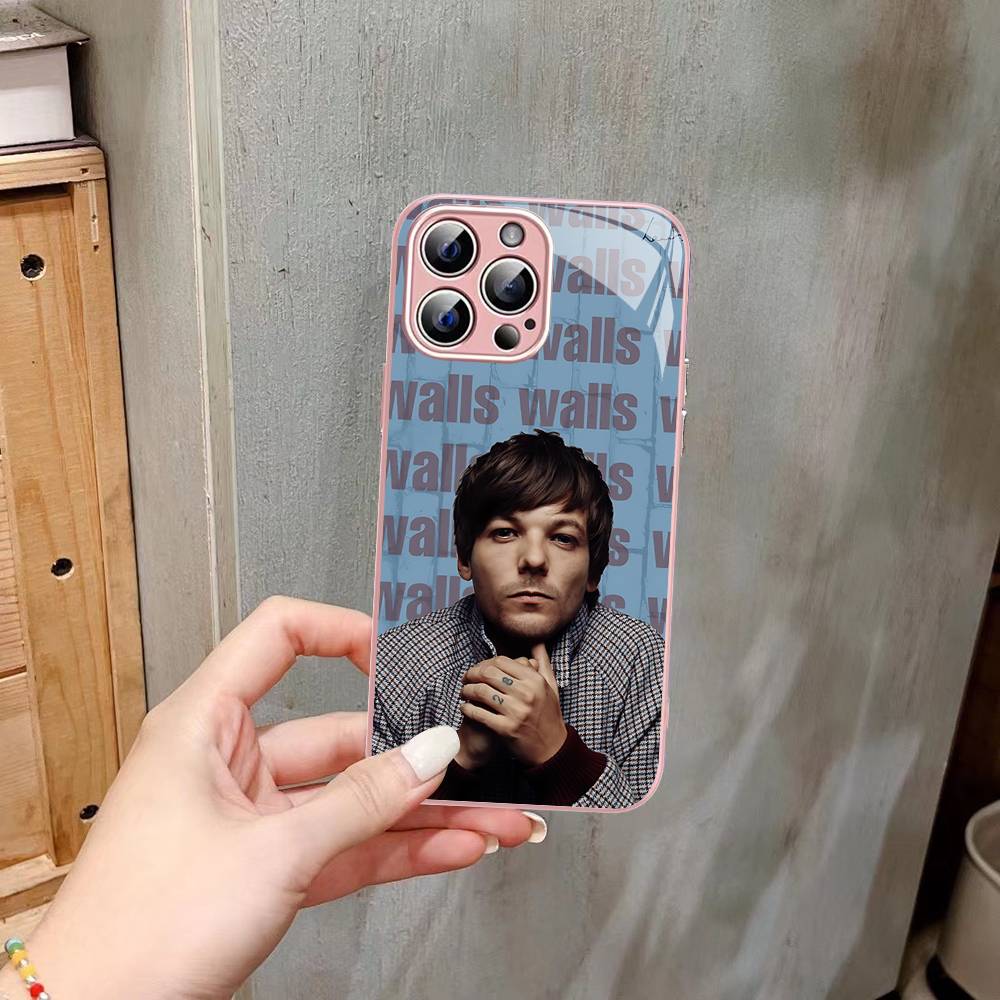 L-Luis M-Miguel Singer For IPhone 14 13 12 Mini 11 Pro XS Max X XR 14 Plus Tempered Glass Cover