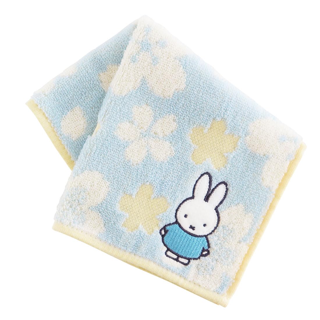 

Miffy Towel Spring in Full SAKURA Series 25cm Handkerchief, Bloom, (Blue), Women s, Approx. [miffy] 000195-0014-02 синій