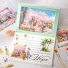 Beautiful Day Scenery Sticker Book: Holiday Journal Series