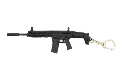 HOWA Type 20 Rifle Zinc 14cm Japan Force Model 5.56mm Keychain, Die-Cast, Long, 45g, Self-Defense