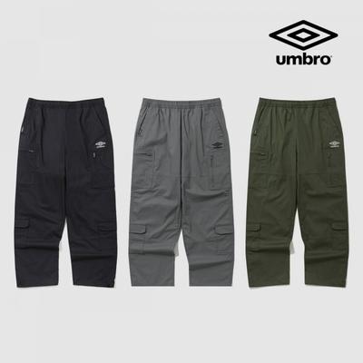 Umbro Unisex Casual Spandex Cargo Pants Uq123cpt25blk