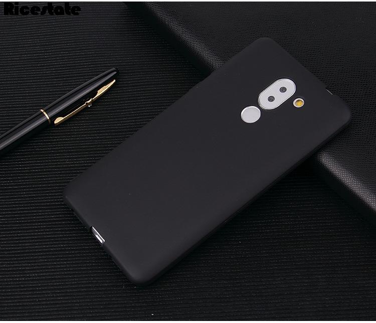 

Silicone Case For Huawei Honor 6X / Mate 9 lite / GR5 Silicone Soft Case for Huawei Honor 6X Frosted Matte Back Cover Honor 6X