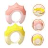 2 Pack Kids Waterproof Shower Cap, Adjustable Ear Protection, Colorful Headband Design, Lightweight & Practical Bathing Cap for Toddlers