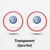 Hijk1 ·Car Internal Accessories Coaster Water Cup Bottle Holder Anti-slip Pad Mat Waterproof For VW Golf GTI Tiguan Jetta Passat Polo