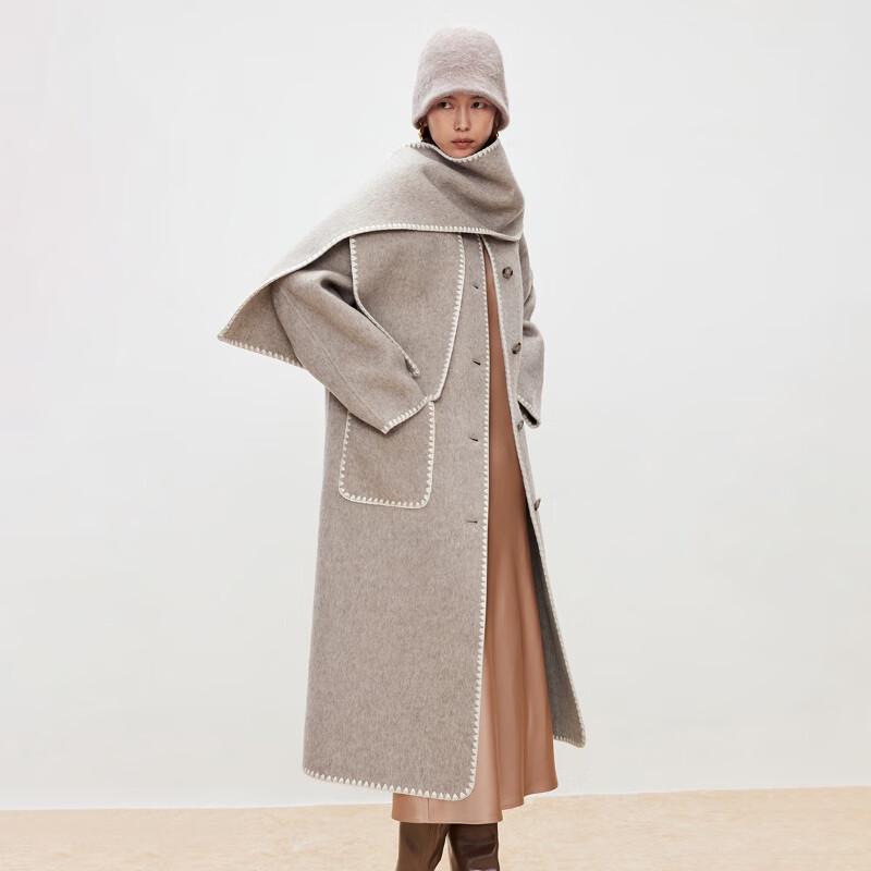 ONLY Women's Wool Blend Long Coat